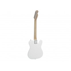DIMAVERY TL-601 E-Guitar LH, white / black pick guard